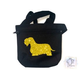 Cesky Terrier Dog Treat bag with adjustable belt