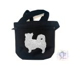 Chihuahua Dog Treat bag with adjustable belt