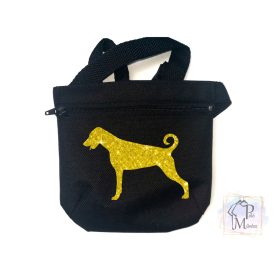 Dobermann Dog Treat bag with adjustable belt