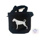 Dobermann Dog Treat bag with adjustable belt