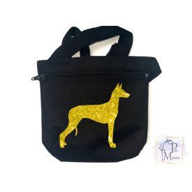 Ibizan Hound Dog Treat bag with adjustable belt