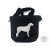 Irish Wolfhound Dog Treat bag with adjustable belt