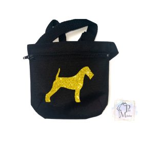 Irish Terrier Dog Treat bag with adjustable belt