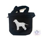 Irish Water Spaniel Dog Treat bag with adjustable belt