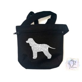 Irish Water Spaniel Dog Treat bag with adjustable belt