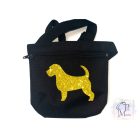 Jack Russel Terrier Dog Treat bag with adjustable belt