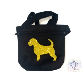 Jack Russel Terrier Dog Treat bag with adjustable belt
