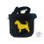 Jack Russel Terrier Dog Treat bag with adjustable belt
