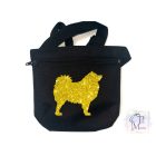 Japanese Spitz Dog Treat bag with adjustable belt
