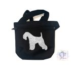 Lakeland Terrier Dog Treat bag with adjustable belt