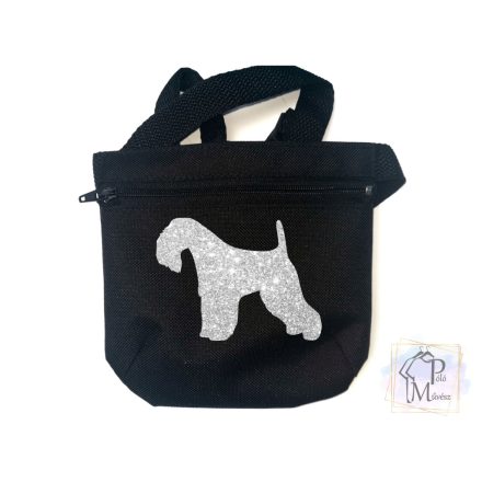 Lakeland Terrier Dog Treat bag with adjustable belt