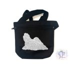 Maltese Dog Treat bag with adjustable belt