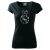 Ladybug T-shirt with rhinestone