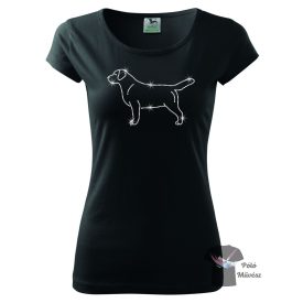 Labrador Rhinestone T-shirt - Labrador Crystal Shirt
