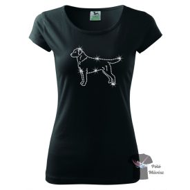 Labrador Rhinestone T-shirt - Labrador Crystal Shirt