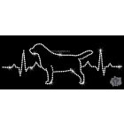 Labrador Rhinestone T-shirt - Labrador Crystal Shirt