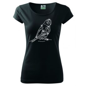 Parrot T-shirt with rhinestone - Parrot Crystal Shirt