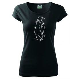 Penguin T-shirt with rhinestone