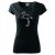 Flamingo T-shirt with rhinestone