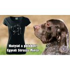 Custom Rhinestone Women round neck T-shirt - Pure