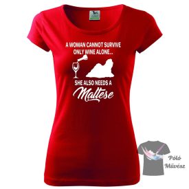 Maltese Dog T-shirt - Maltese Dog Shirt