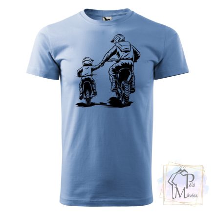 Motorbike T-shirt - Father and son motorbike shirt