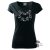 Nonfigurative rhinestone T-shirt