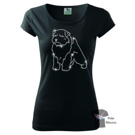   Norfolk Terrier Rhinestone T-shirt - Norfolk Terrier Crystal Shirt