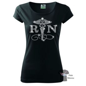 Nurse rhinestone T-shirt