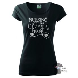 Nurse rhinestone T-shirt