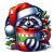 Christmas Racoon T-shirt - Racoon  Shirt
