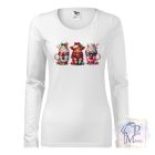 Christmas Cow T-shirt - Cow Shirt