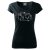 Panda T-shirt with rhinestone