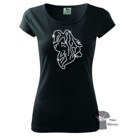 Papillon Rhinestone T-shirt - Papillon Crystal Shirt