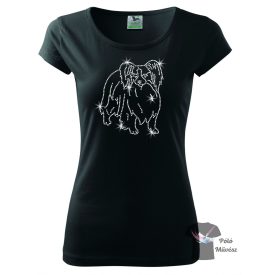 Papillon Rhinestone T-shirt - Papillon Crystal Shirt