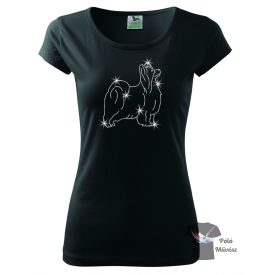 Papillon Rhinestone T-shirt - Papillon Crystal Shirt