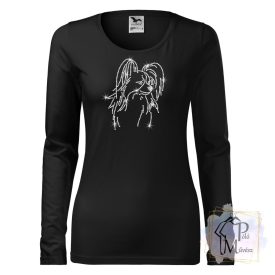 Papillon Rhinestone T-shirt - Papillon Crystal Shirt