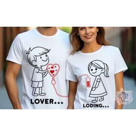 Couple T-shirt - LOVE shirt 