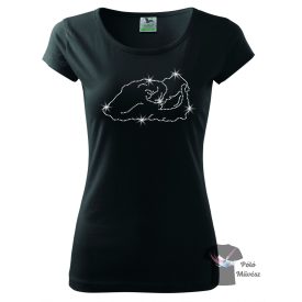 Pekingese Rhinestone T-shirt - Pekingese Crystal Shirt