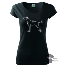 Pointer Rhinestone T-shirt - Pointer Crystal Shirt