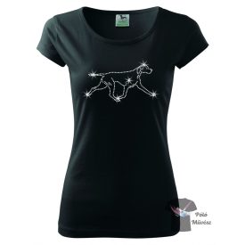 Pointer Rhinestone T-shirt - Pointer Crystal Shirt
