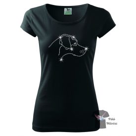 Pointer Rhinestone T-shirt - Pointer Crystal Shirt