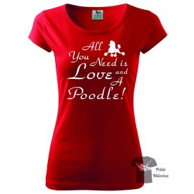 Poodle T-shirt - Poodle Shirt