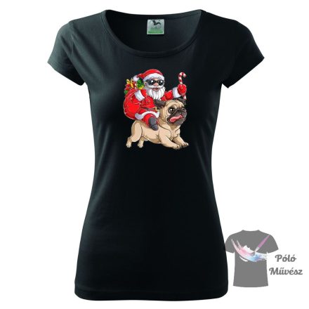Christmas Pug T-shirt - Pug Shirt