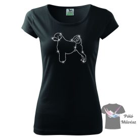   Portugese Water Dog Rhinestone T-shirt - Portugese Water Dog Crystal Shirt