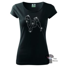   Portugese Water Dog Rhinestone T-shirt - Portugese Water Dog Crystal Shirt