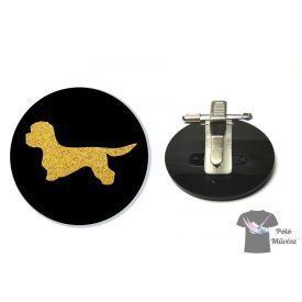 Dandie Dinmont Terrier Ring Number Clip