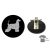 Afghan Hound Ring Number Clip