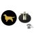 English Springer Spaniel Ring Number Clip
