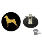 Basenji Ring Number Clip